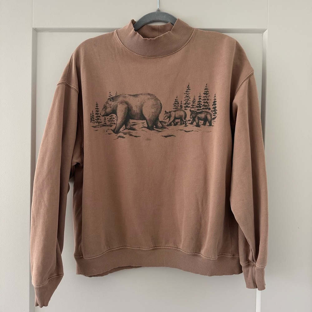 Women’s Mock Neck Sweatshirt